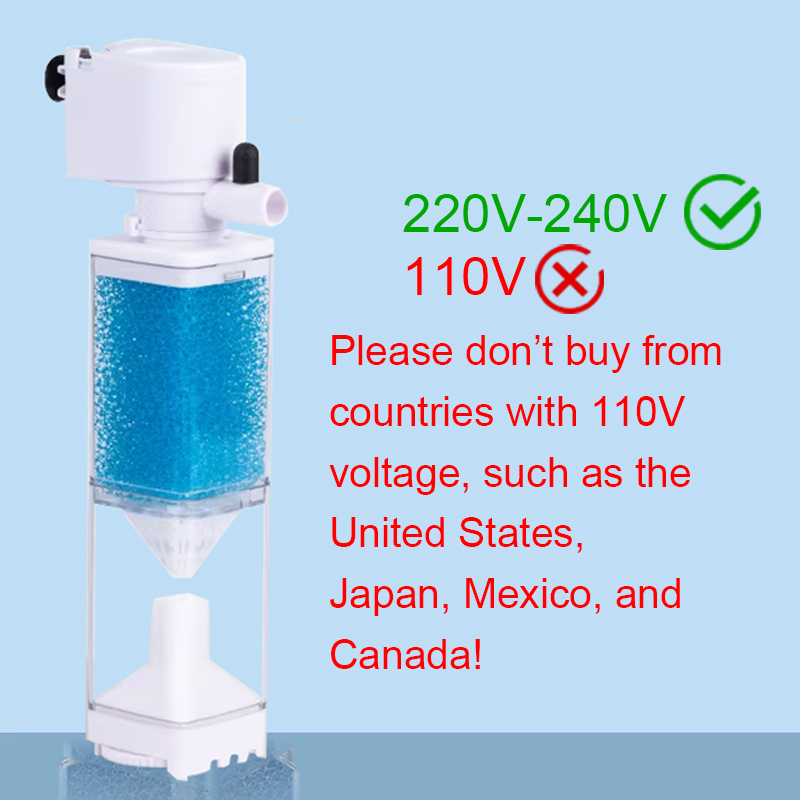 Marine Aquarium Overflow Box - 수족관 필터 펌프 어항 수중 에어