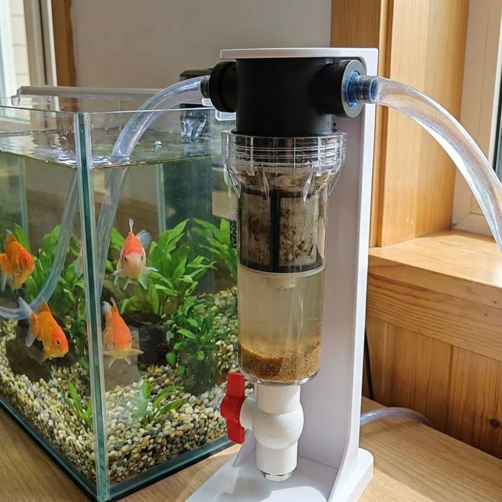 Marine Aquarium Overflow Box - 1/2 3/4 암나사형 수족관 배설물 분리기