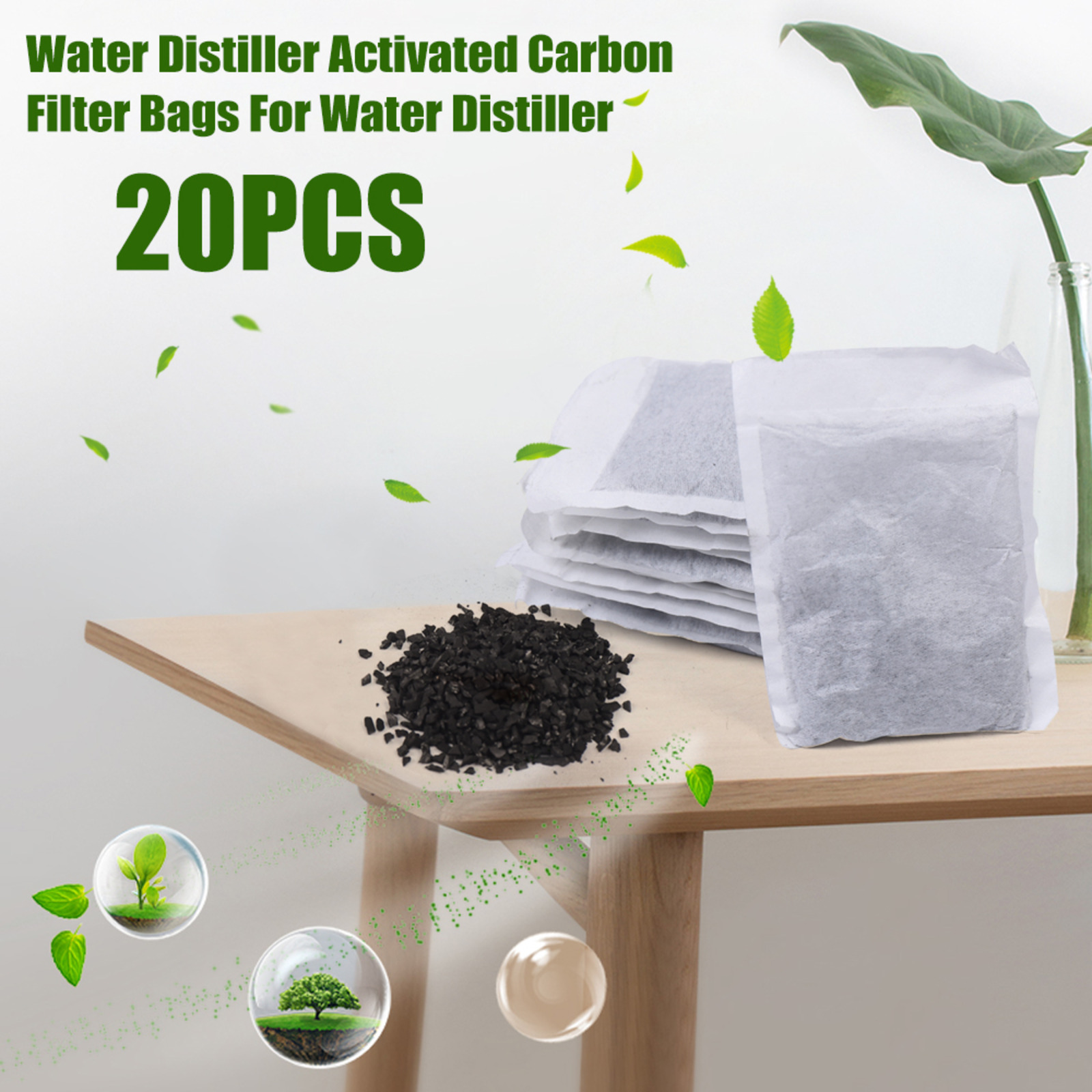 Activated Carbon Bag - 증류기용 활성탄 필터 백, 코코넛 쉘
