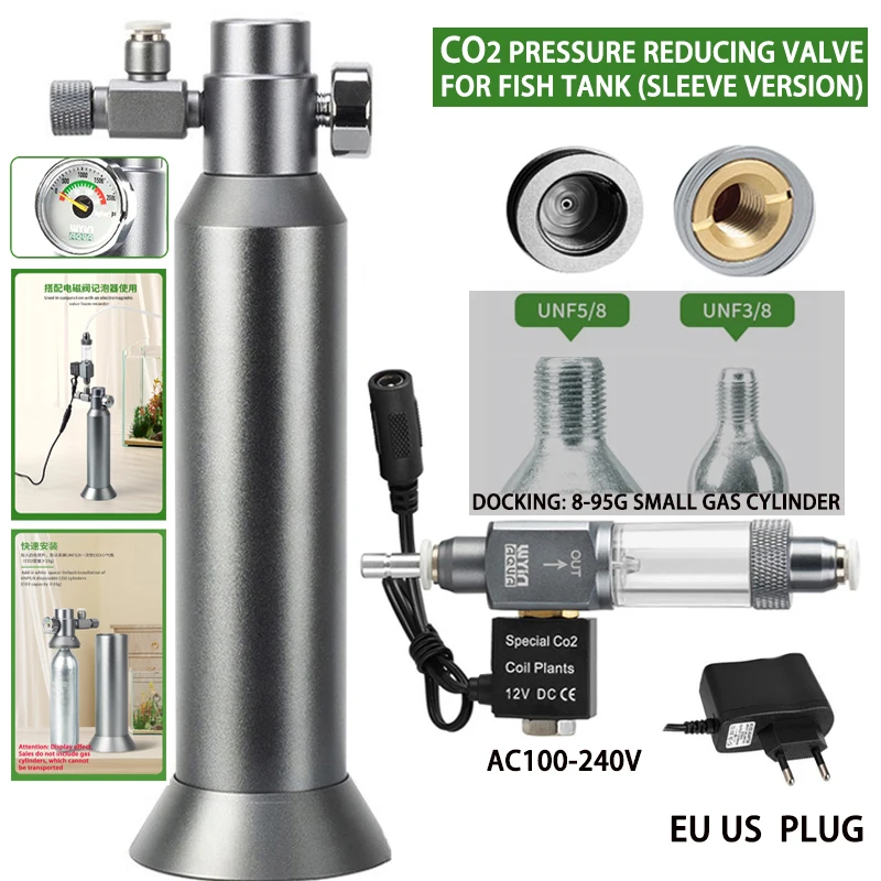 Marine Aquarium Ozone - 수족관 DIY CO2 레귤레이터 퀵 플러그