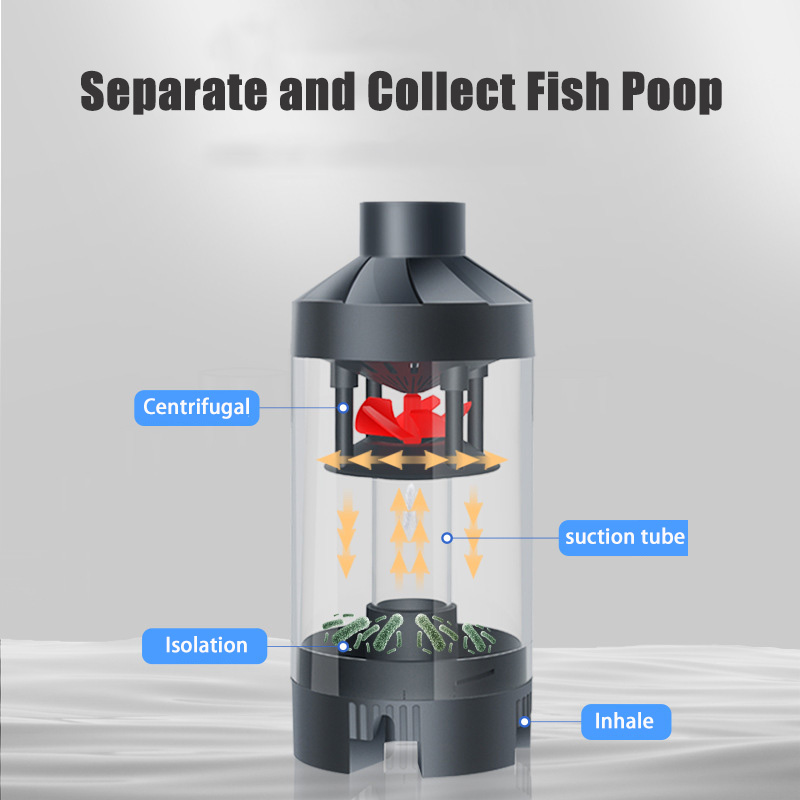 조용한 물고기 탱크 내장 물 필터 순환 펌프 배설물 분 - Marine Aquarium Overflow Box 리뷰 및 가격