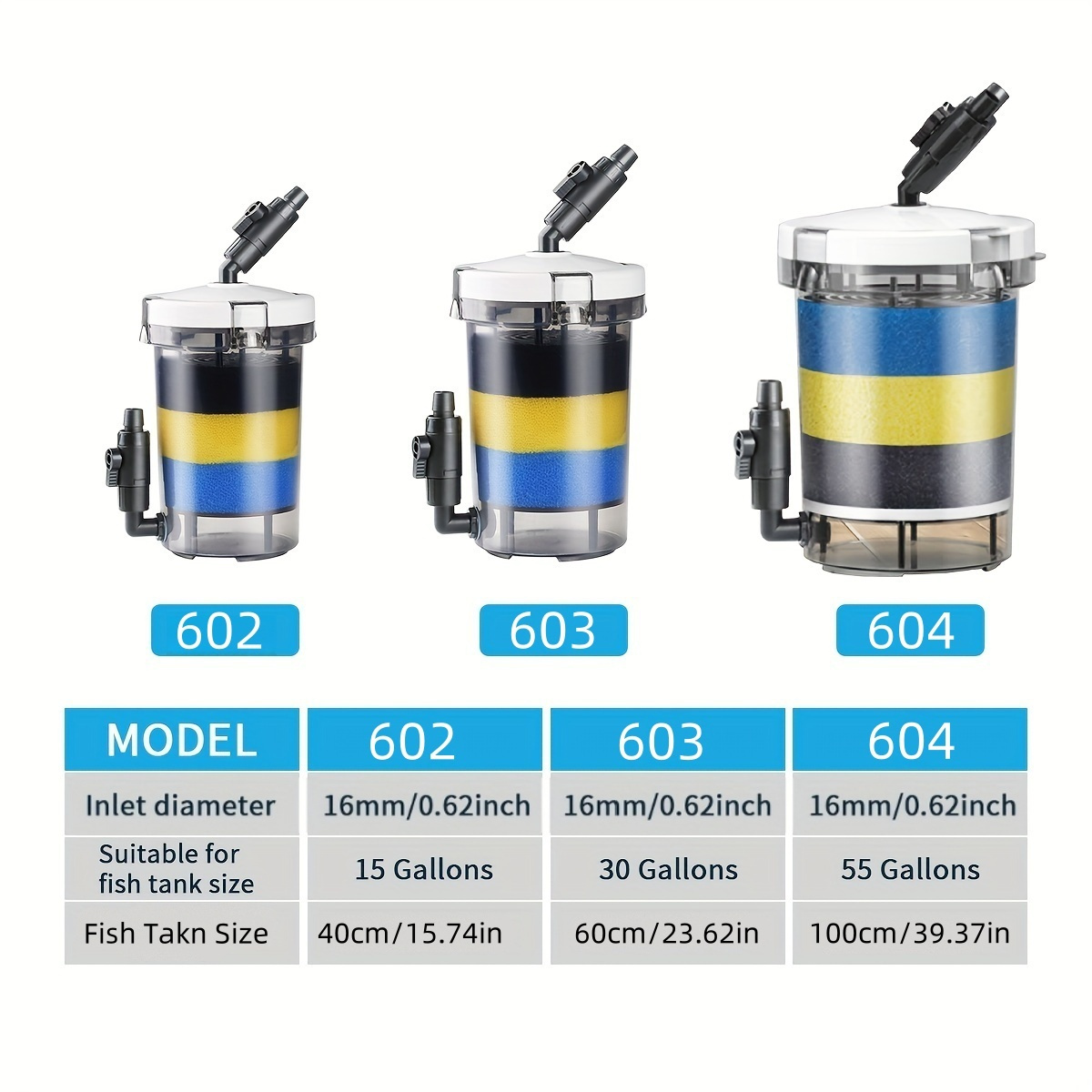 SUNSUN EW-602 EW-603 EW-604 무소 - Marine Aquarium Overflow Box 리뷰 및 가격