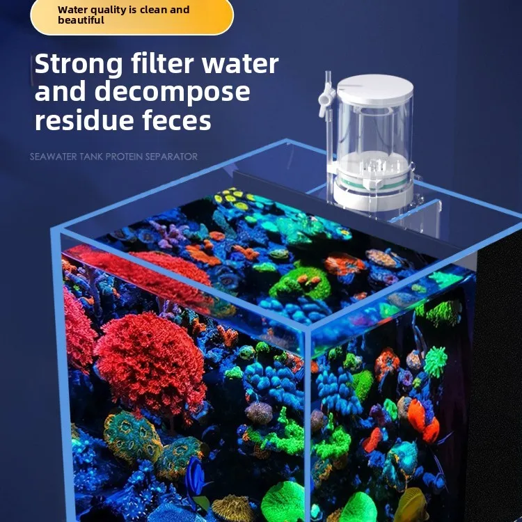 110V-240V 신형 미니 수족관 단백질 분리기 해수 - Marine Aquarium Protein Skimmer 리뷰 및 가격