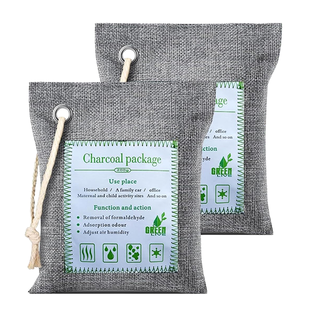 천연 차량용 방향제 재사용 가능 천연 공기 정화 백 냄 - Activated Carbon Bag 리뷰 및 가격