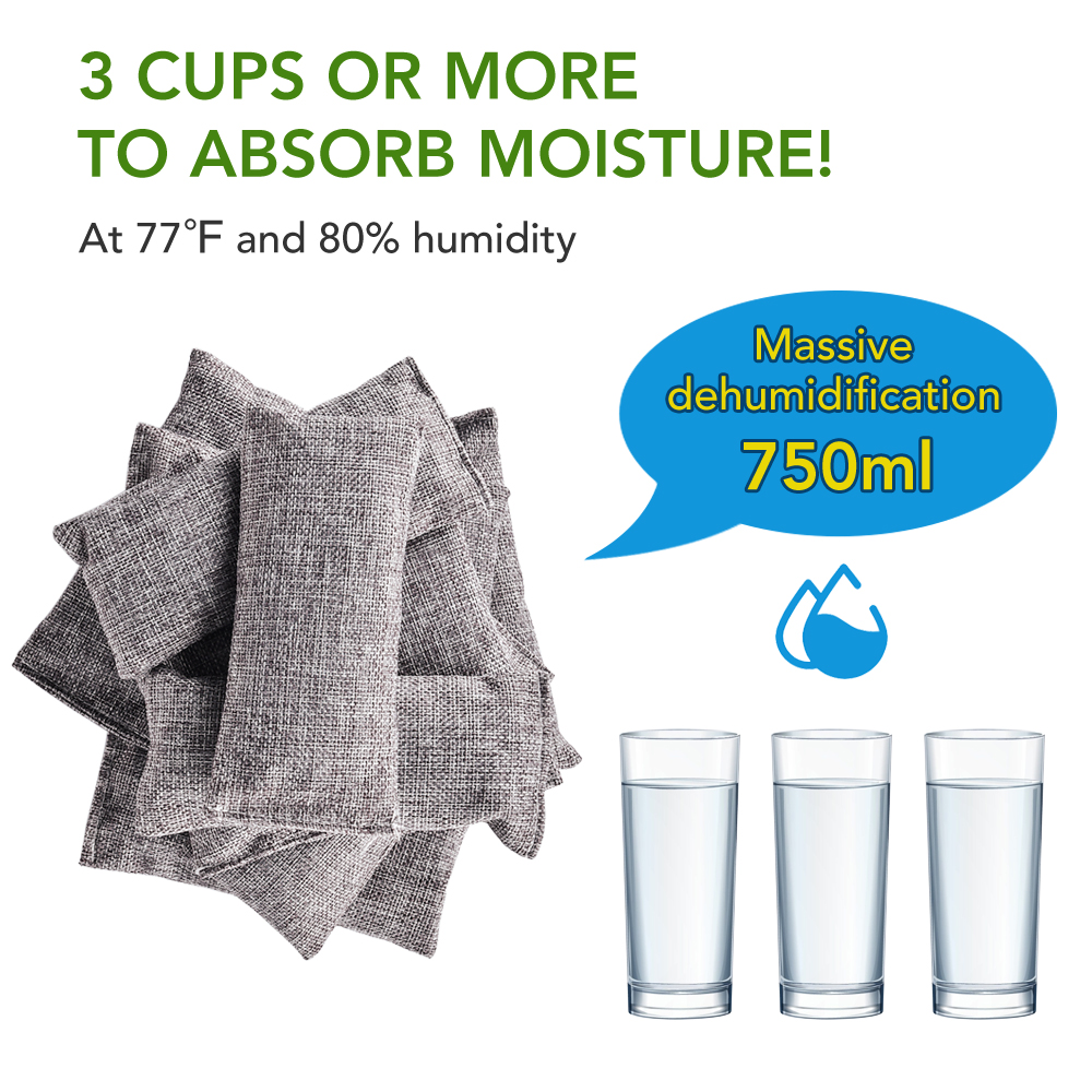 10pcs 천연 대나무 숯 가방 공기 정화 활성 숯 냄 - Activated Carbon Bag 리뷰 및 가격