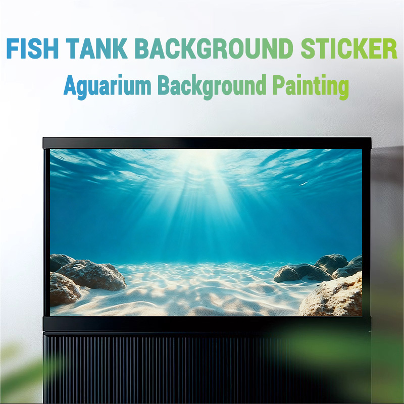 푸른 바다 투명 모래, 어항 배경 그림, 수족관 스티커 - Marine Aquarium Glue 리뷰 및 가격