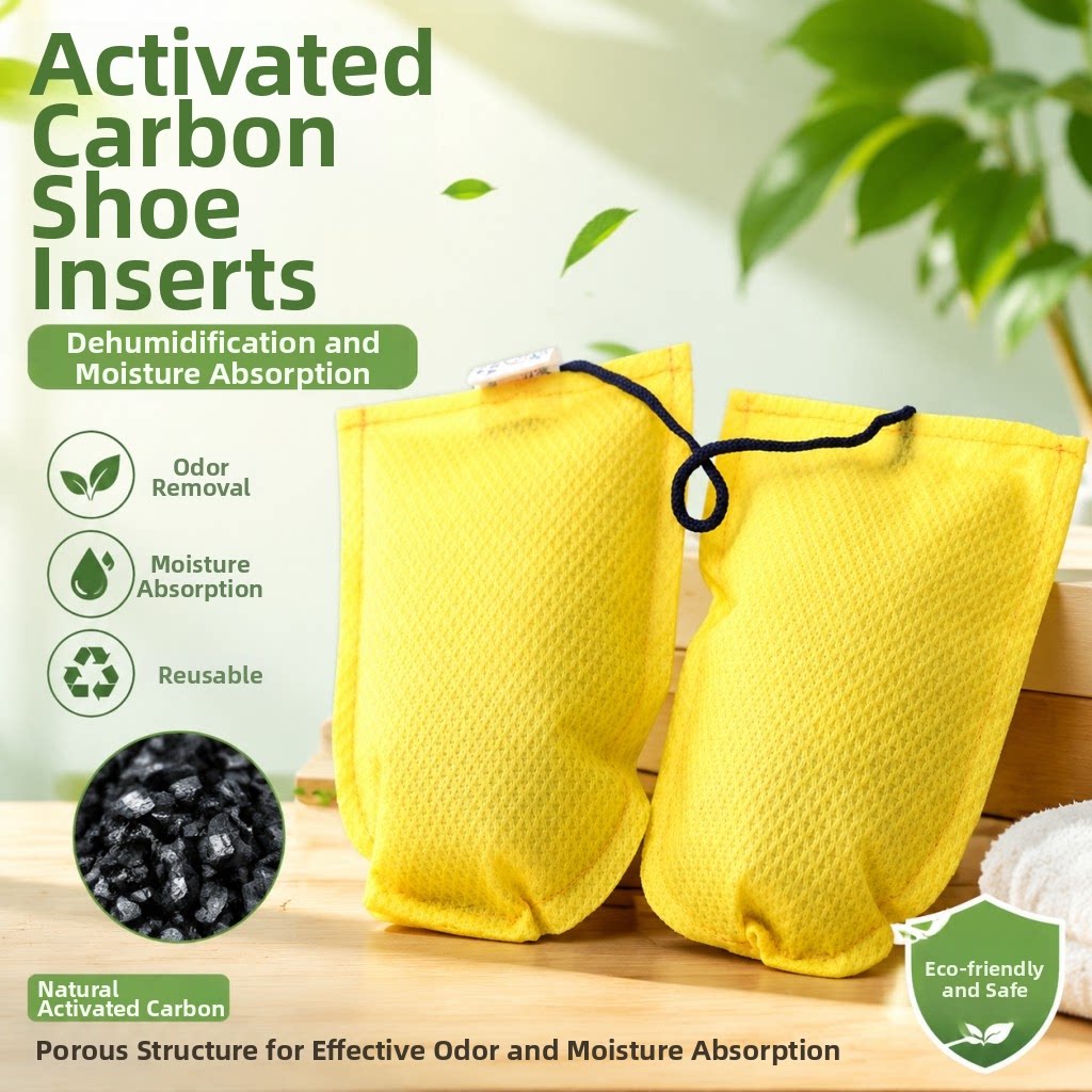 대나무 숯 신발 삽입 패드 활성탄 신발 탈취제 땀 흡수 - Activated Carbon Bag 리뷰 및 가격