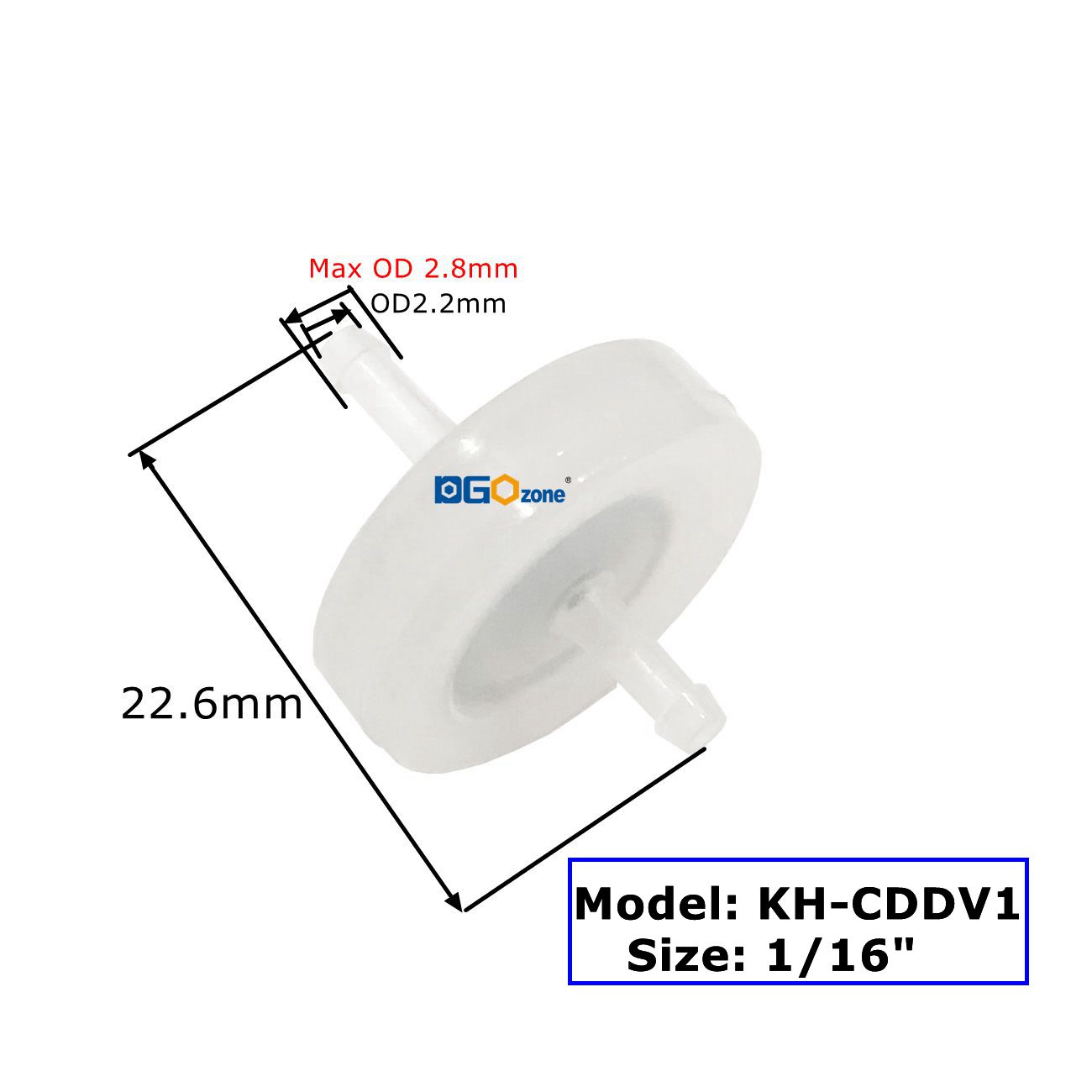 PVDF 체크 밸브 다이어프램 플라스틱 오존 역류 방지 - Marine Aquarium Ozone Generator 리뷰 및 가격