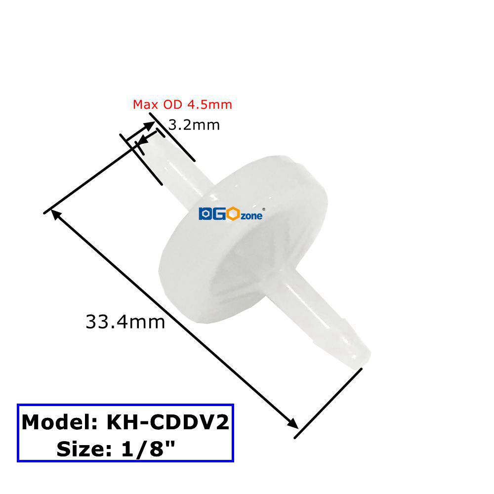 PVDF 체크 밸브 다이어프램 플라스틱 오존 역류 방지 - Marine Aquarium Ozone Generator 리뷰 및 가격