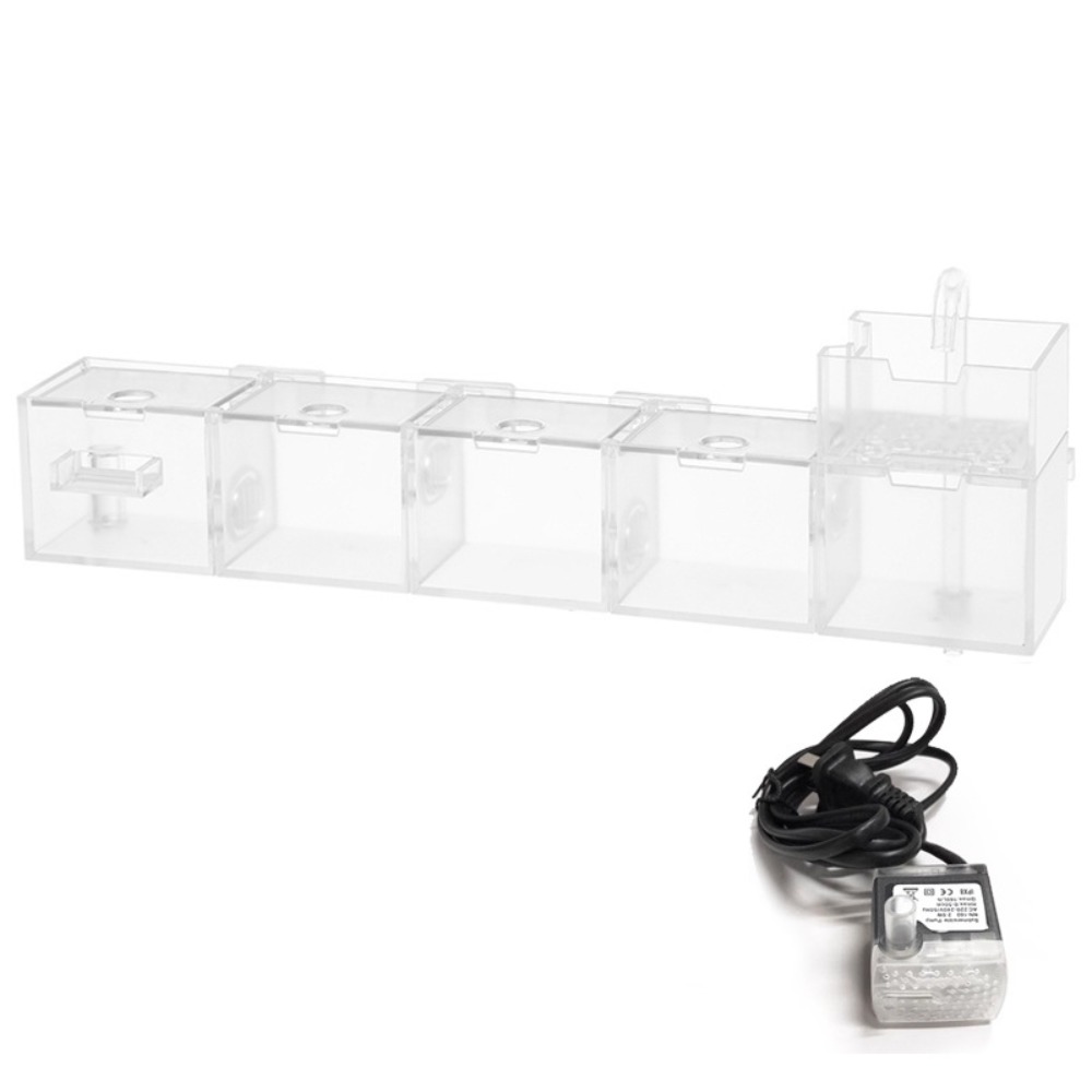 3-in-1 외부 수족관 필터 산소 공급 플라스틱 어항 - Marine Aquarium Overflow Box 리뷰 및 가격