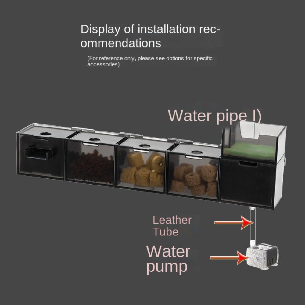 3-in-1 외부 수족관 필터 산소 공급 플라스틱 어항 - Marine Aquarium Overflow Box 리뷰 및 가격